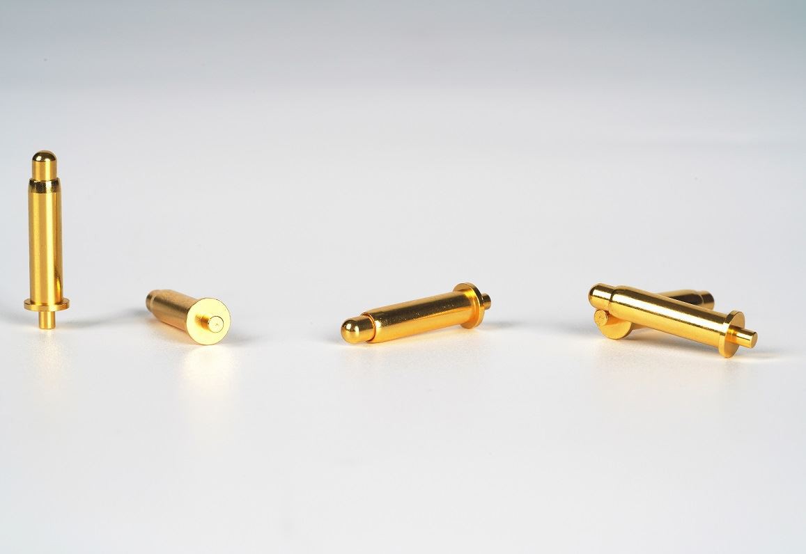 Pogo pin high current charge 