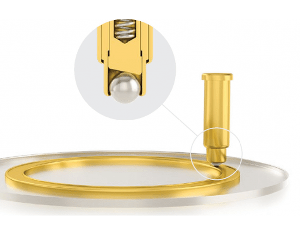 Ball spring-loaded pogo pin Ball spring-loaded pogo pin