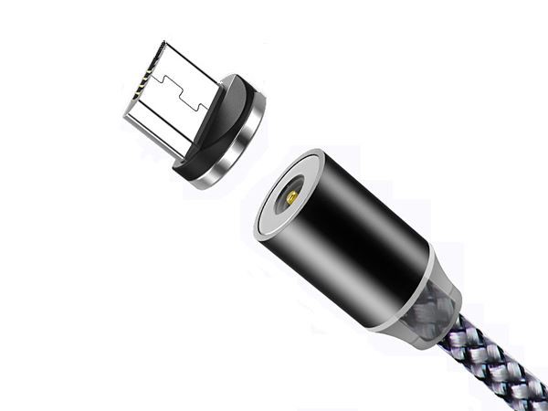 スプリング式磁気コネクタ ケーブル